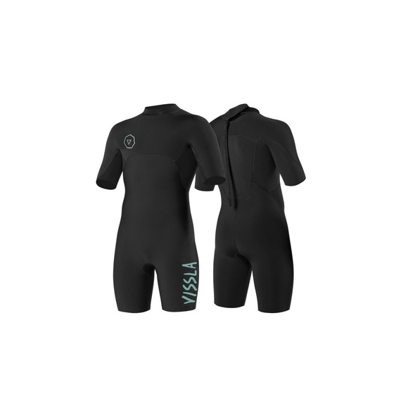 VISSLA
Vissla Boys 7 Seas 2/2mm Back Zip Boys Spring Suit – Black si3 16 - Picture 2 of 4